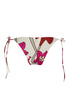 Brazil Bottom / Beige Fuchsia Flowers